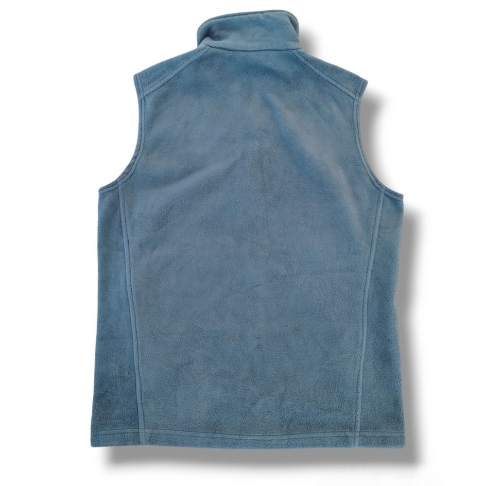 Columbia Steens Mountain Fleece Vest Dark Mountain Blue Men's Small - Picture 4 of 7